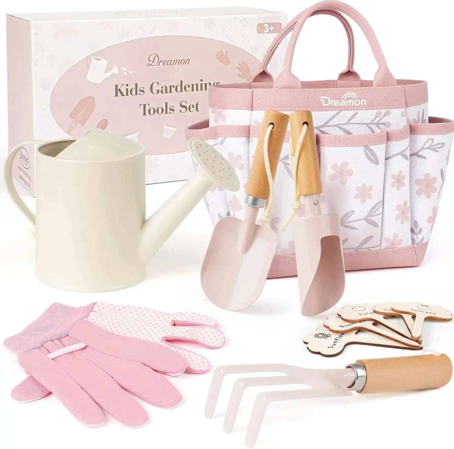 Gardening Tool Set for Kids Outdoor Play
