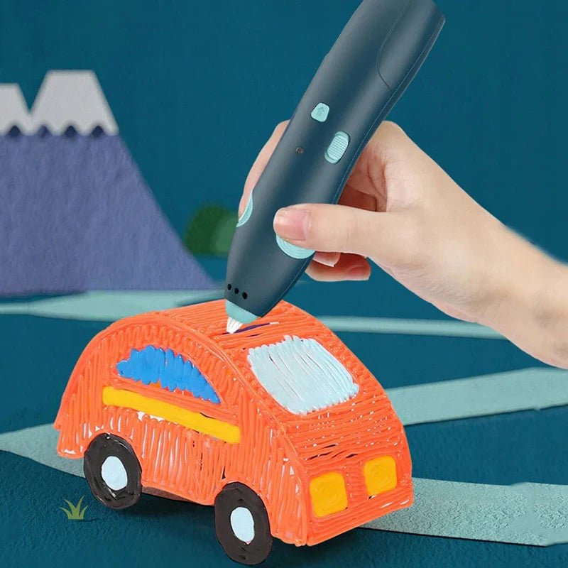 Stylo d'impression 3D basse température Fidtoy pour enfants créatifs
