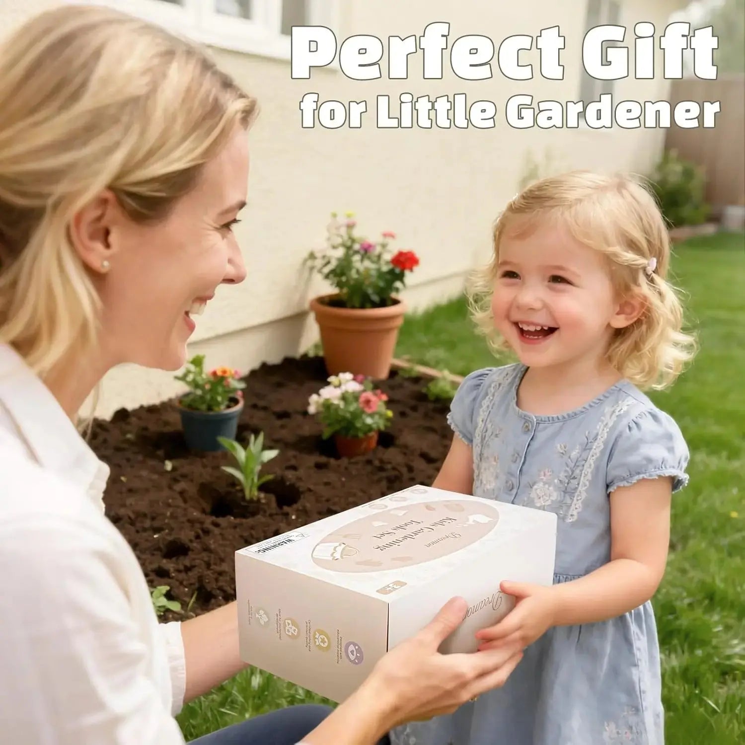 Gardening Tool Set for Kids Outdoor Play