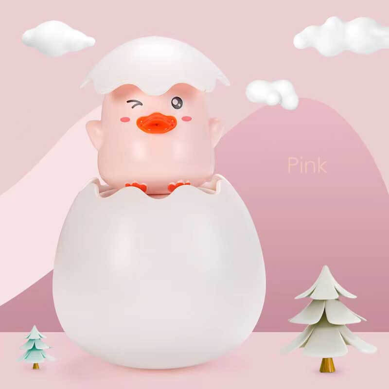 Fidtoy Floating Spray Water Egg Bath Toy for Toddlers | Interactive Water Play & Sensory Learning