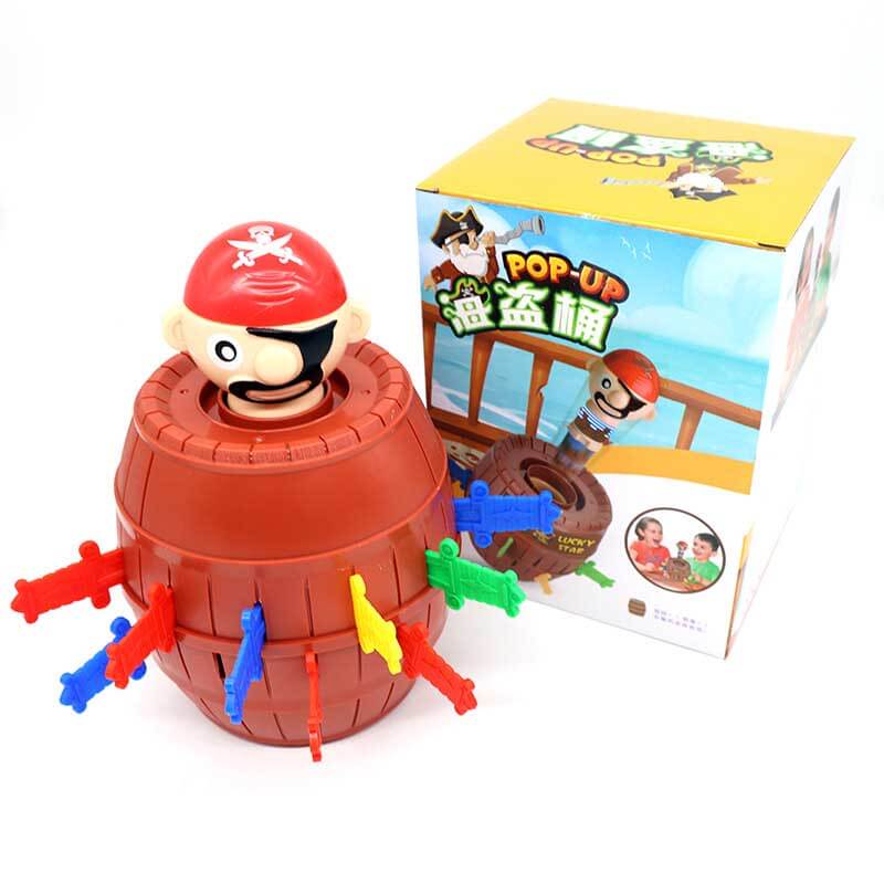 Fidtoy Pop-Up Pirate Game for Kids – Interactive Family & Party Board Game