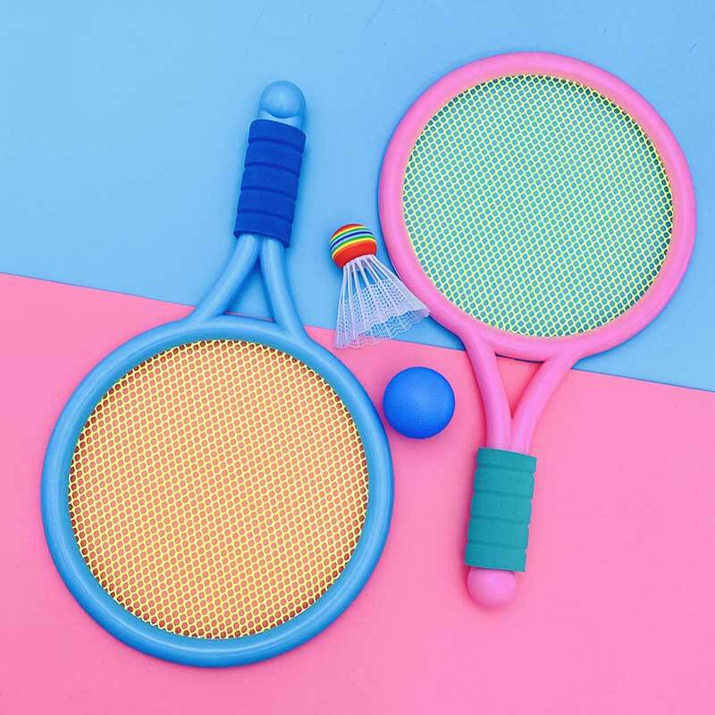 Fidtoy Children’s Badminton & Tennis Racket Set | Indoor & Outdoor Active Play for Kids 3-8