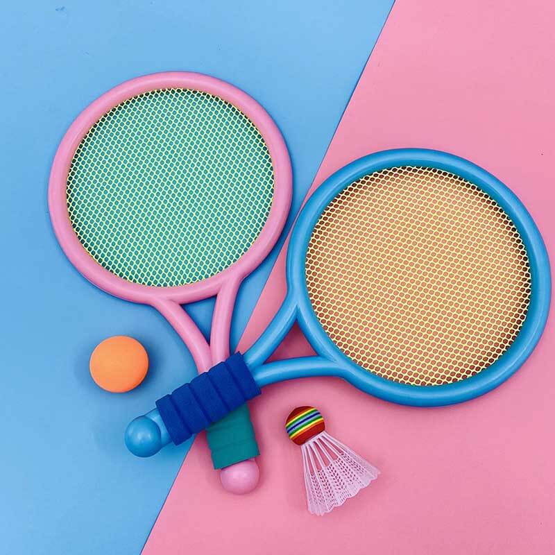 Fidtoy Children’s Badminton & Tennis Racket Set | Indoor & Outdoor Active Play for Kids 3-8