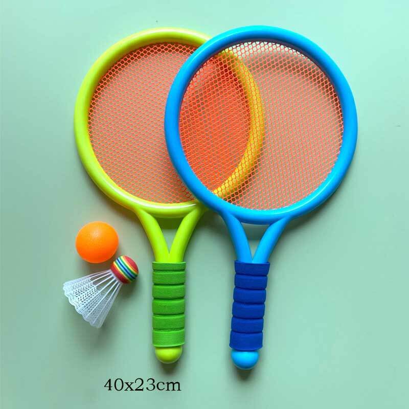 Fidtoy Children’s Badminton & Tennis Racket Set | Indoor & Outdoor Active Play for Kids 3-8