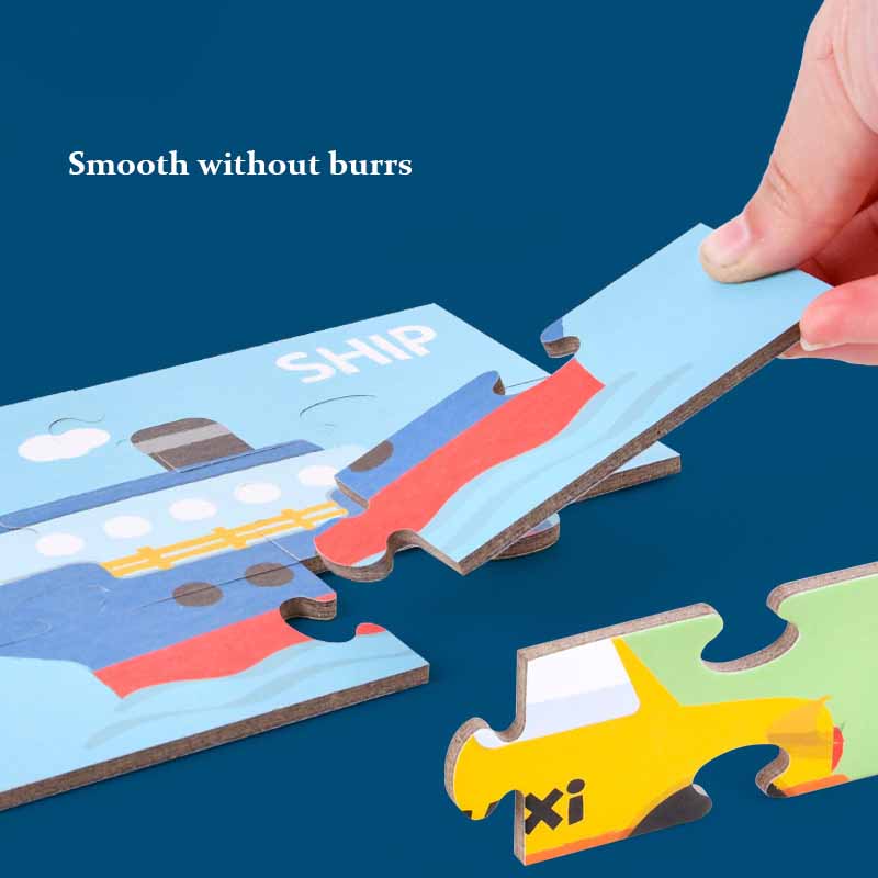 Fidtoy Wooden Alphabet Spelling Game Montessori Educational Toy for Preschoolers and Toddlers
