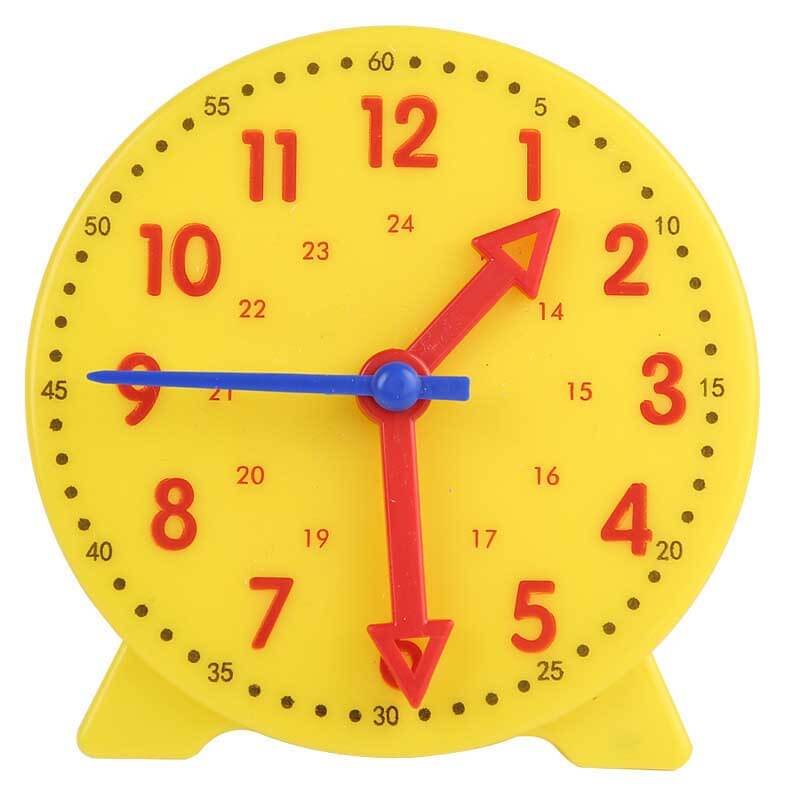 Fidtoy Learning Clock Toy Set | Educational Analog and Digital Time for Toddlers