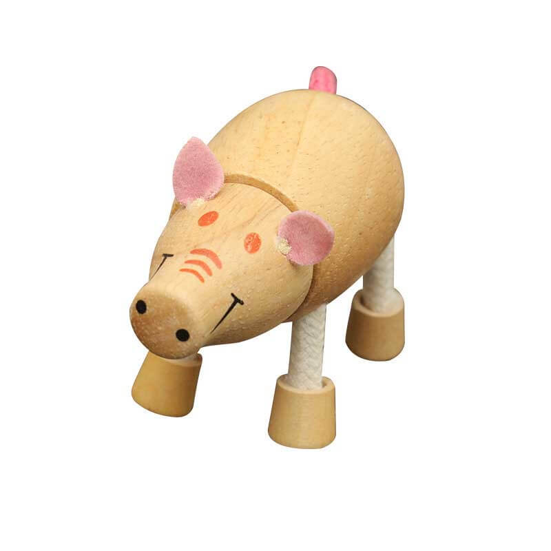 Wooden Animals Building Blocks