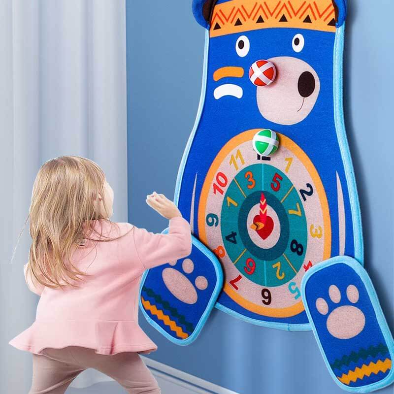 Jeu de fidélité pour enfants « Pattes d’ours » | Jouet éducatif pour la coordination œil-main