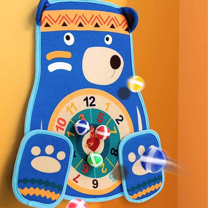 Jeu de fidélité pour enfants « Pattes d’ours » | Jouet éducatif pour la coordination œil-main