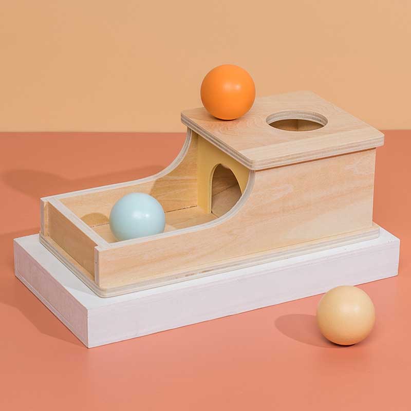 Fidtoy Montessori Object Permanence Box for Toddlers 6-36 Months Educational Fine Motor Toy