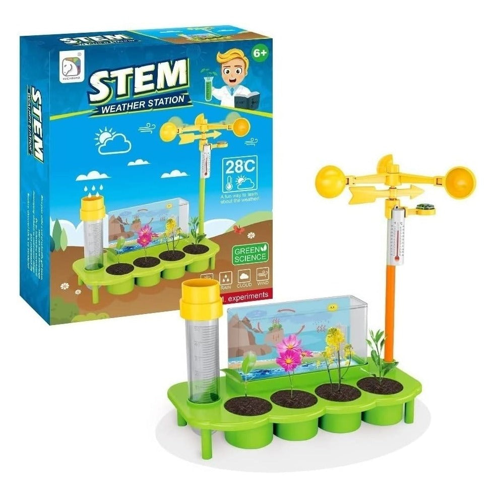 STEM Green Weather Station Experiment Kit - 552