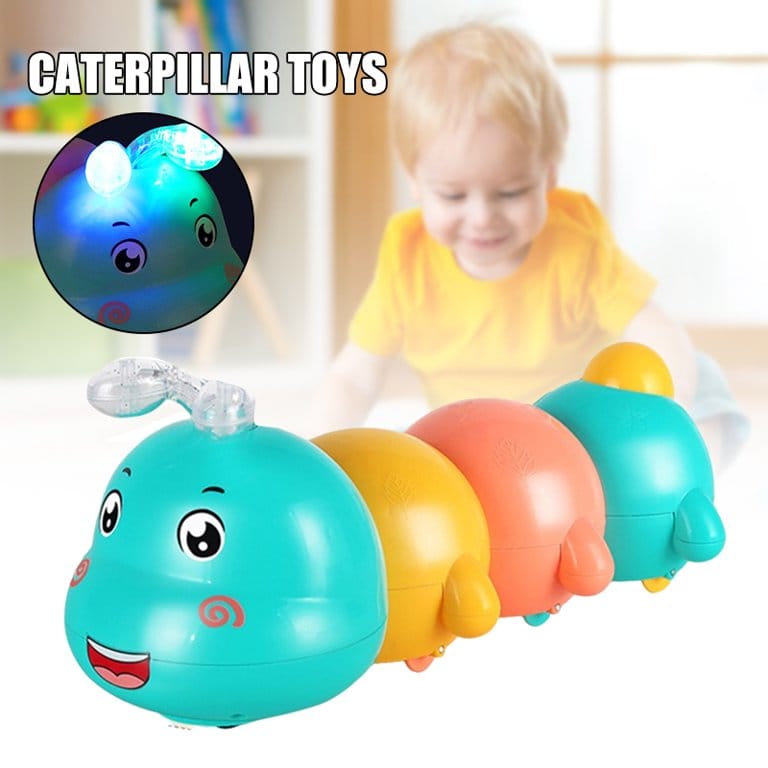 Magnetic Caterpillar with Light/Sound Toy Set - 777