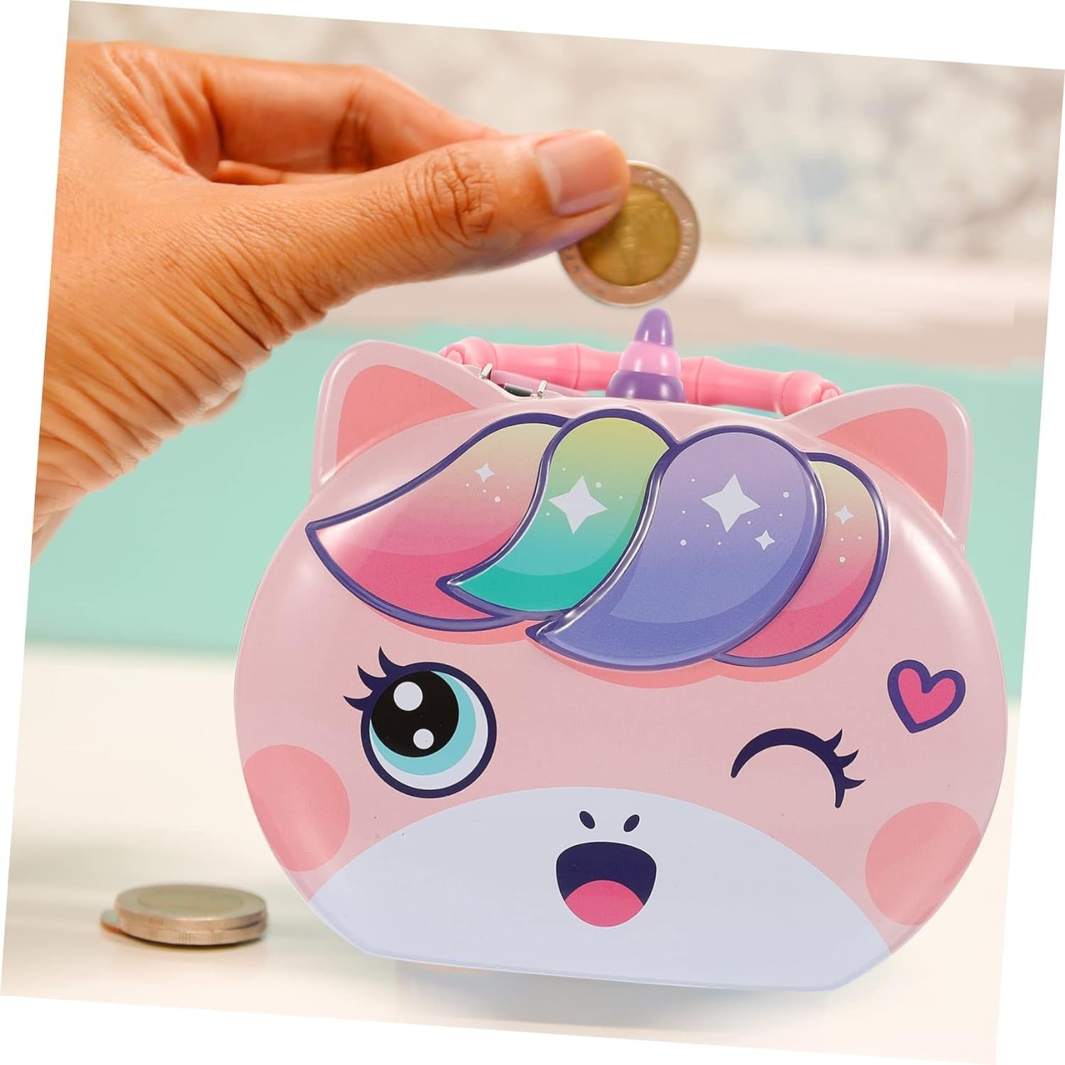 Unicorn Money Bank with Lock - 248