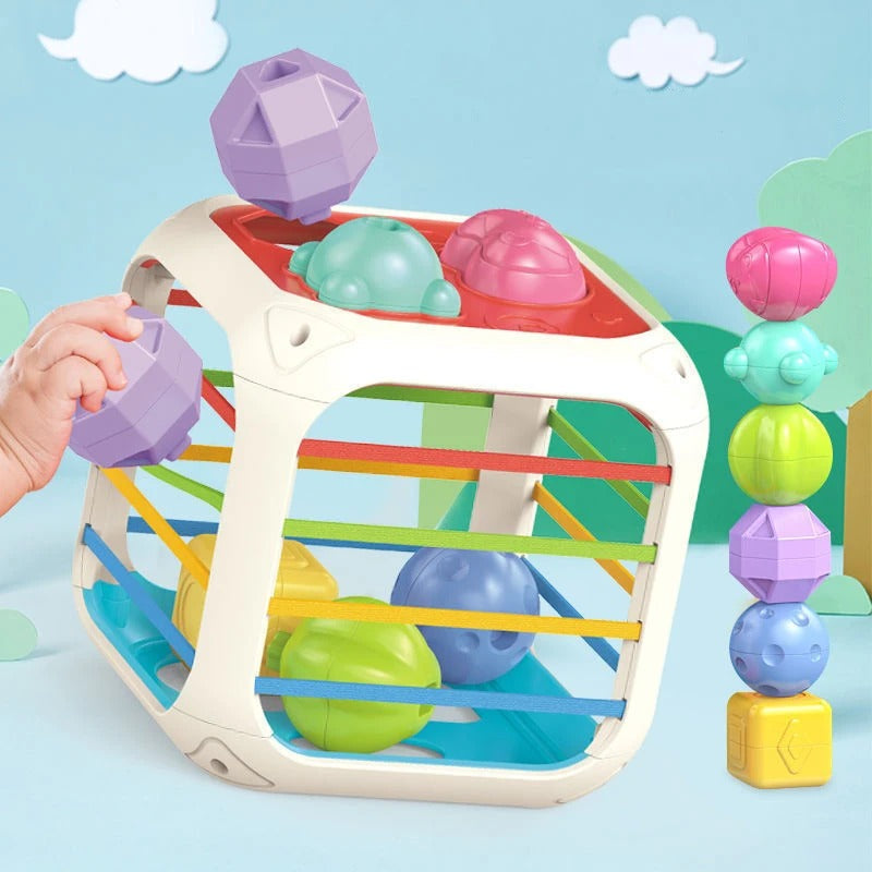2 in 1 Shape Stacking and Sorting Box - 899