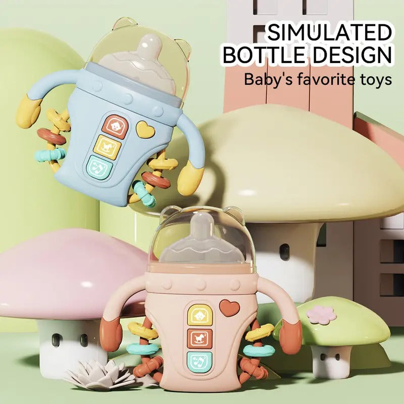 Cute Comfort Bottle Light and Music Baby Sensory Toy - 802