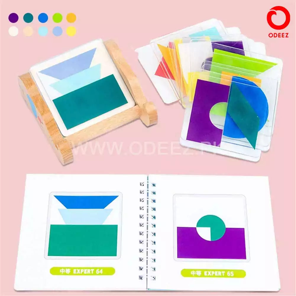 100 Challenge Color Code Pattern Puzzle