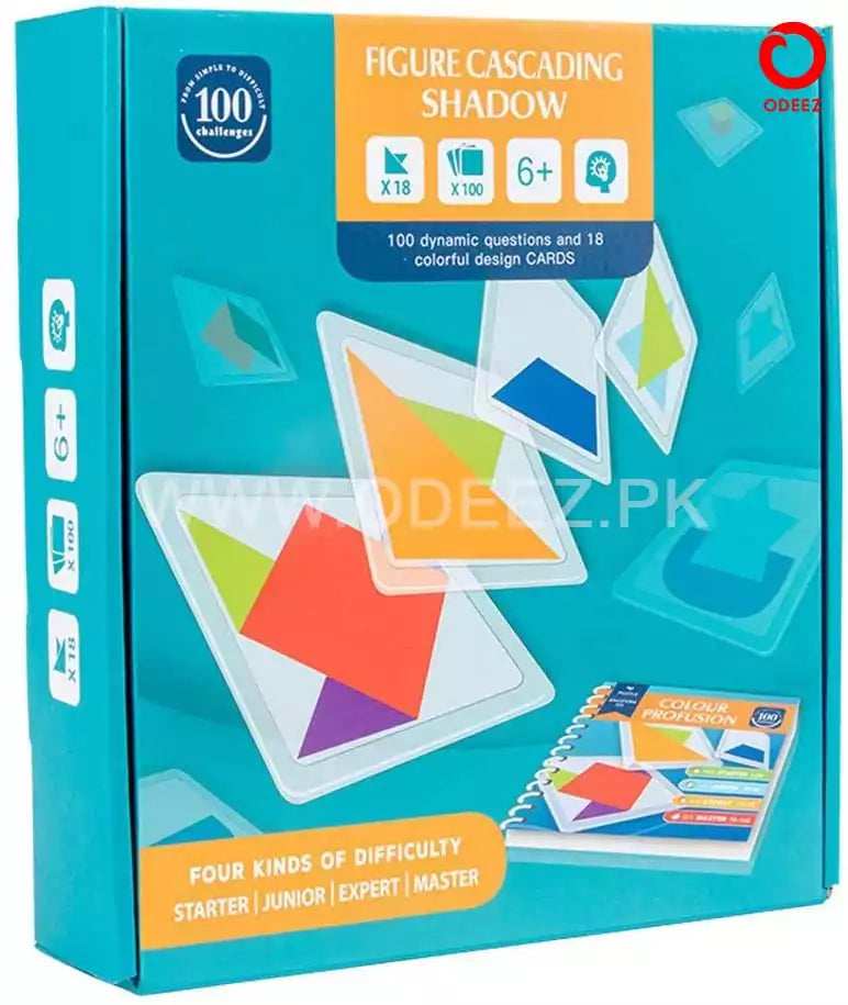 100 Challenge Color Code Pattern Puzzle