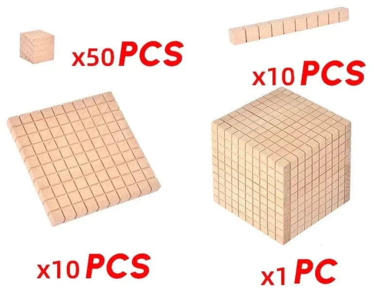 1000 Cube Montessori