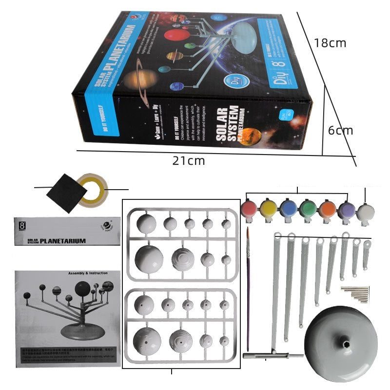 Kids STEM Solar System Model DIY Kit!