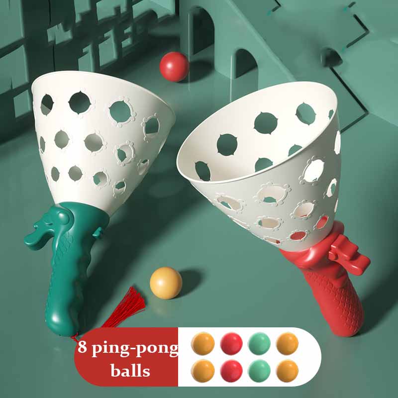 Jeu de lancer et d'attraper Fidtoy Velcro – Amusements actifs intérieurs et extérieurs pour enfants et adultes