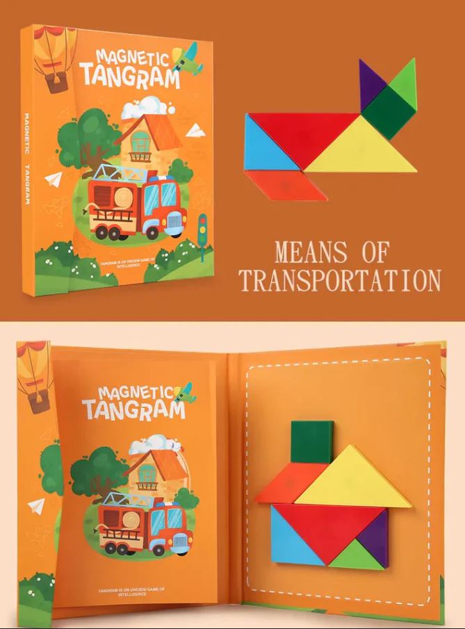 Magnetic Tangram Logical Thinking Toy