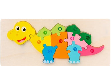 Educational 3D Wooden Puzzle for Children