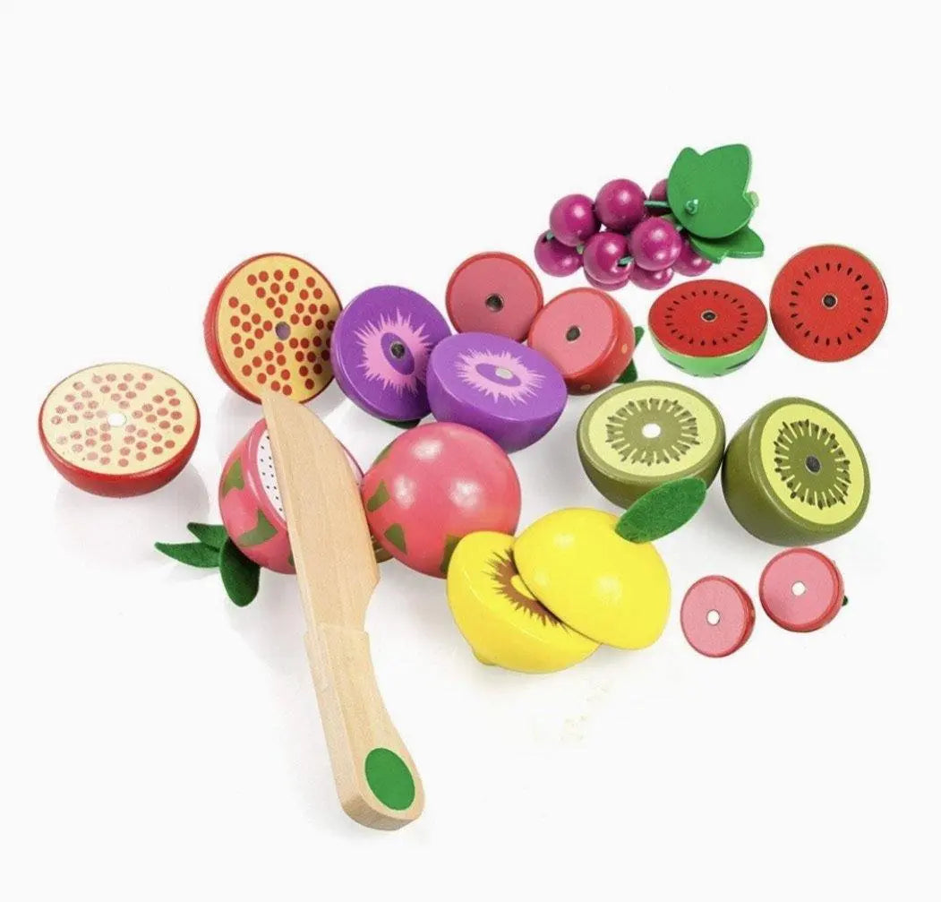 12 pc Magnetic Fruit Cutting Set