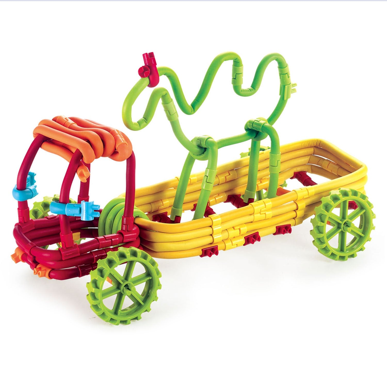 Fidtoy 3D Soft Twister Rods Building Stick Set 85 Pieces