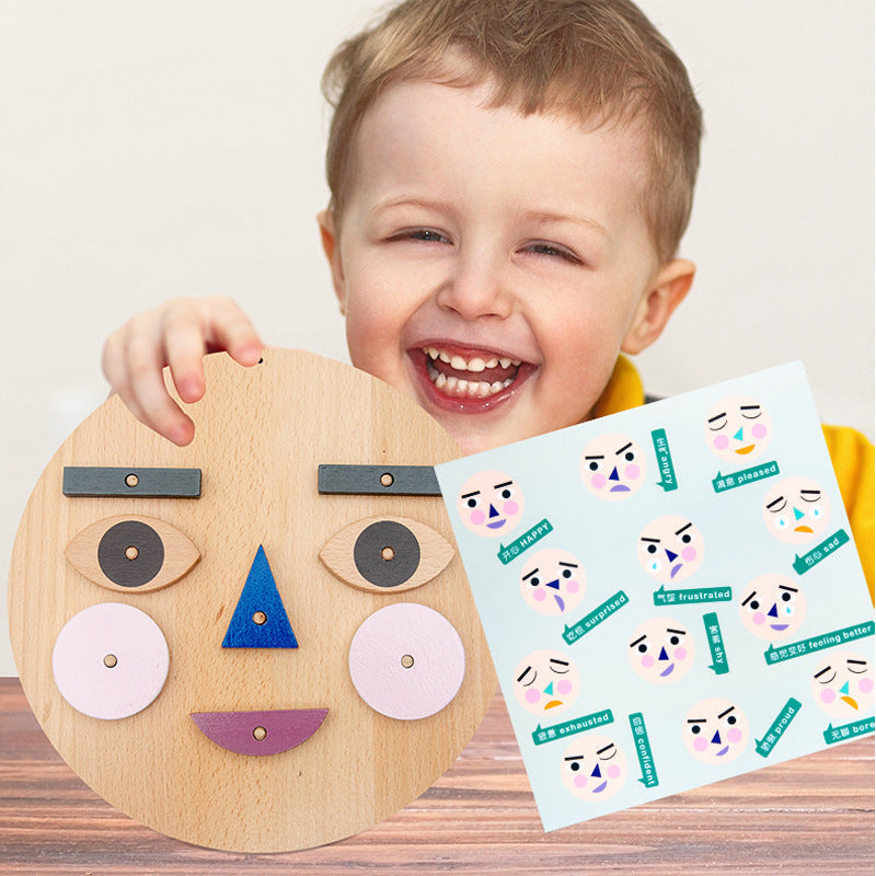 Children's Wooden 3D Three-Dimensional Puzzle