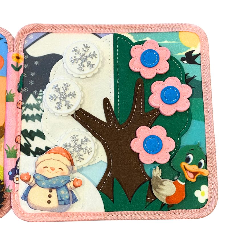 Bunny Adventures Felt Quiet Book