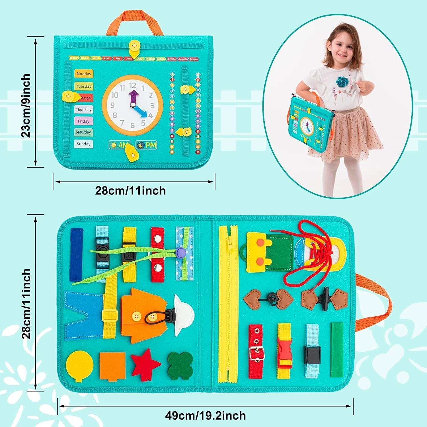 Montessori Toy & Clothing Organizer – Sensory-Friendly Storage for Kids' Learning Essentials