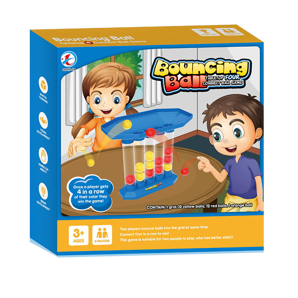 Connect 4 Bounce Ball Game