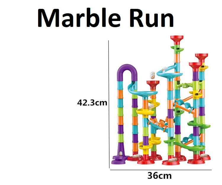 113 pc ABS plastic Marble Run