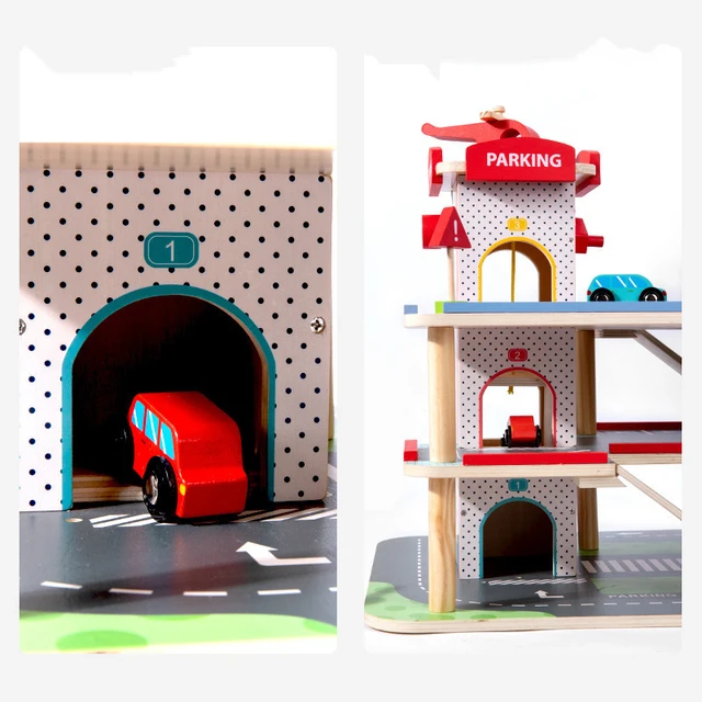 Wooden Parking Garage