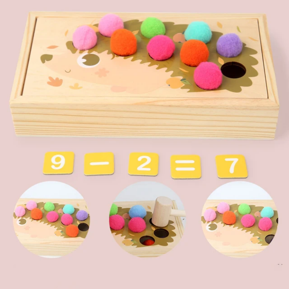 Hedgehog Color Sorting Toy