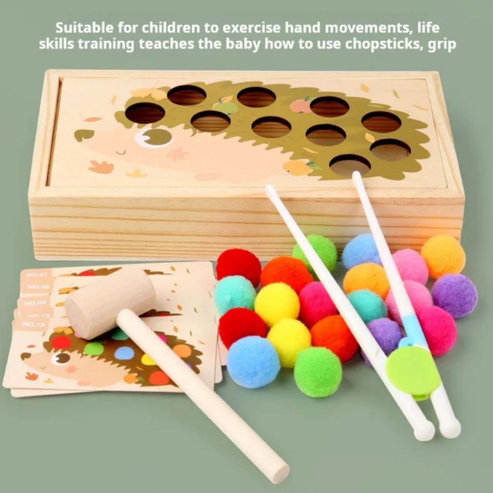Hedgehog Color Sorting Toy
