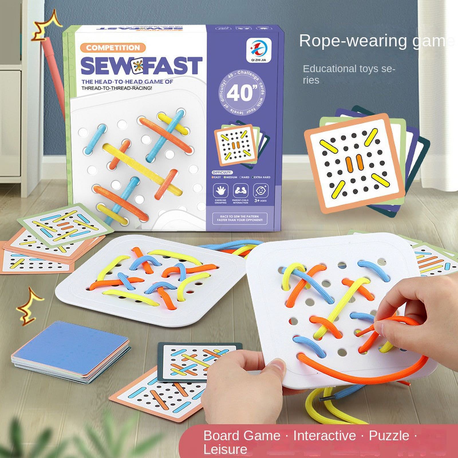 SewFast Rope-wearing Double Player 40 Pattern Cards - 050