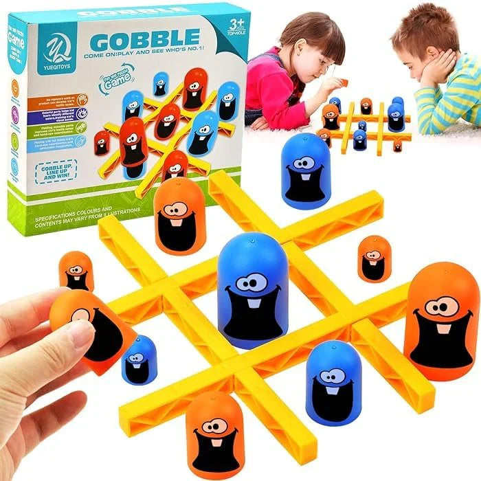 Tic Tac Toe Gobble Game