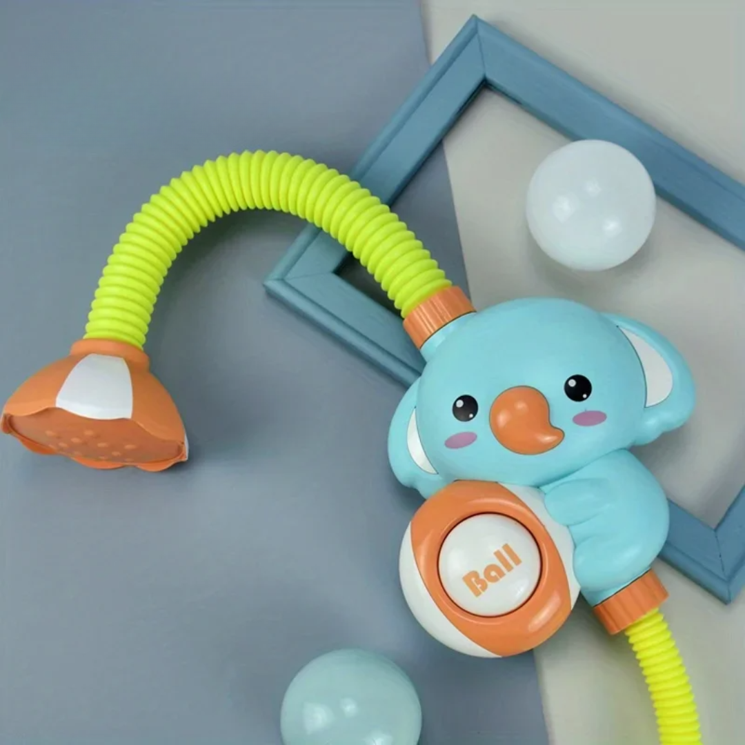Elephant Shower Set™ – Diversión con salpicaduras en el baño – Ducha de baño