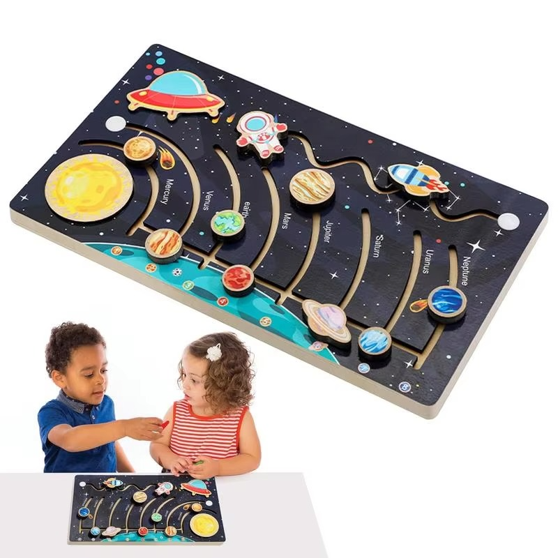 Montessori Solar System Board