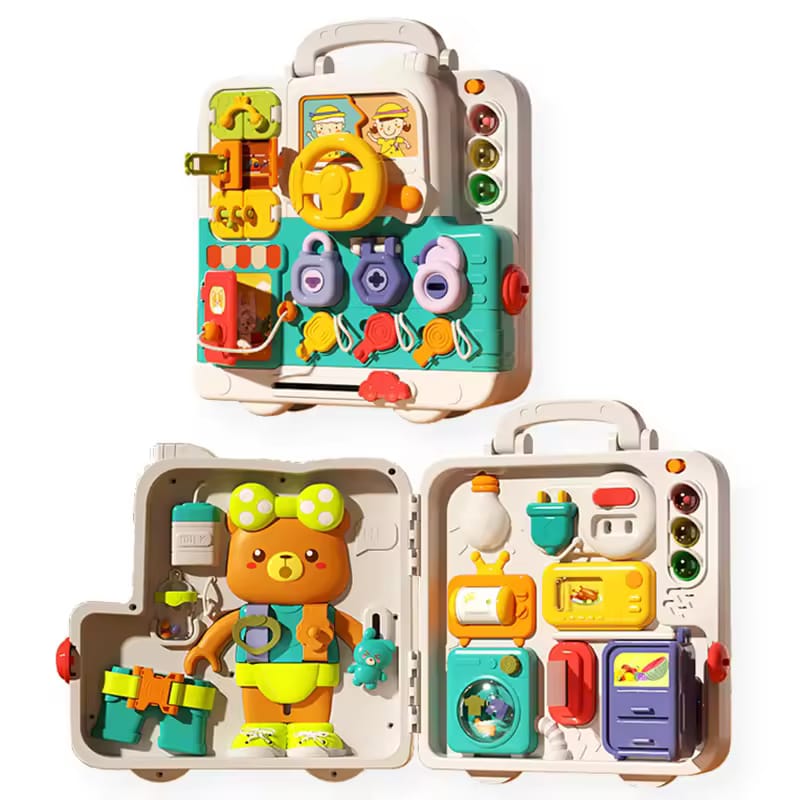 Mega Multi-activity Sensory Busy Learning Light and Sound Busy Board Kit - 514