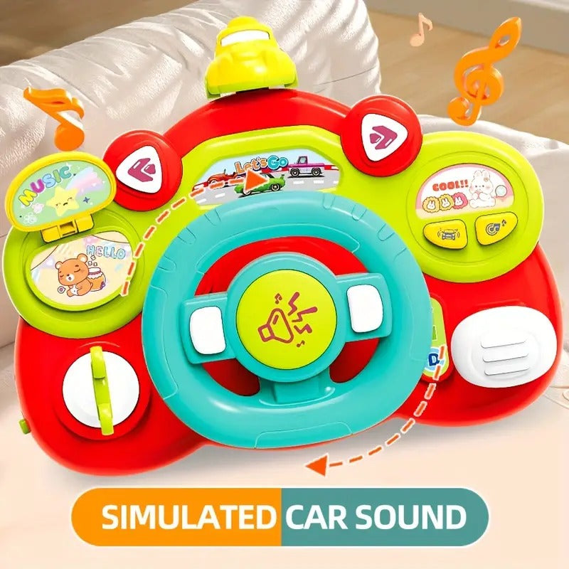 Multifunctional Activity Steering Wheel Pretend Play - 181