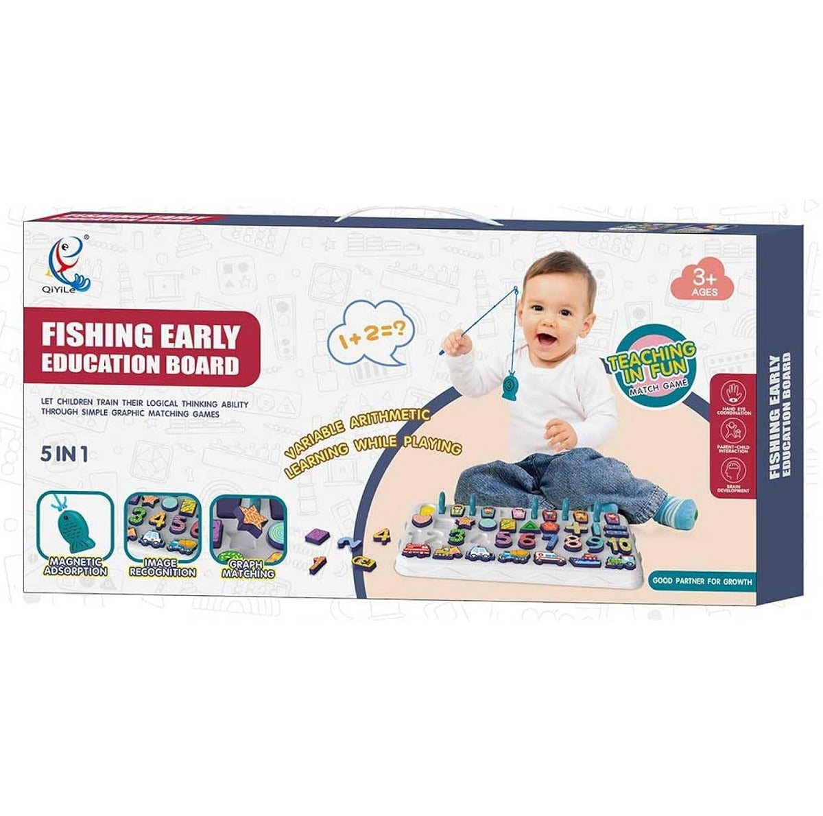 3 in 1 Wisdom Early Education Board - 556