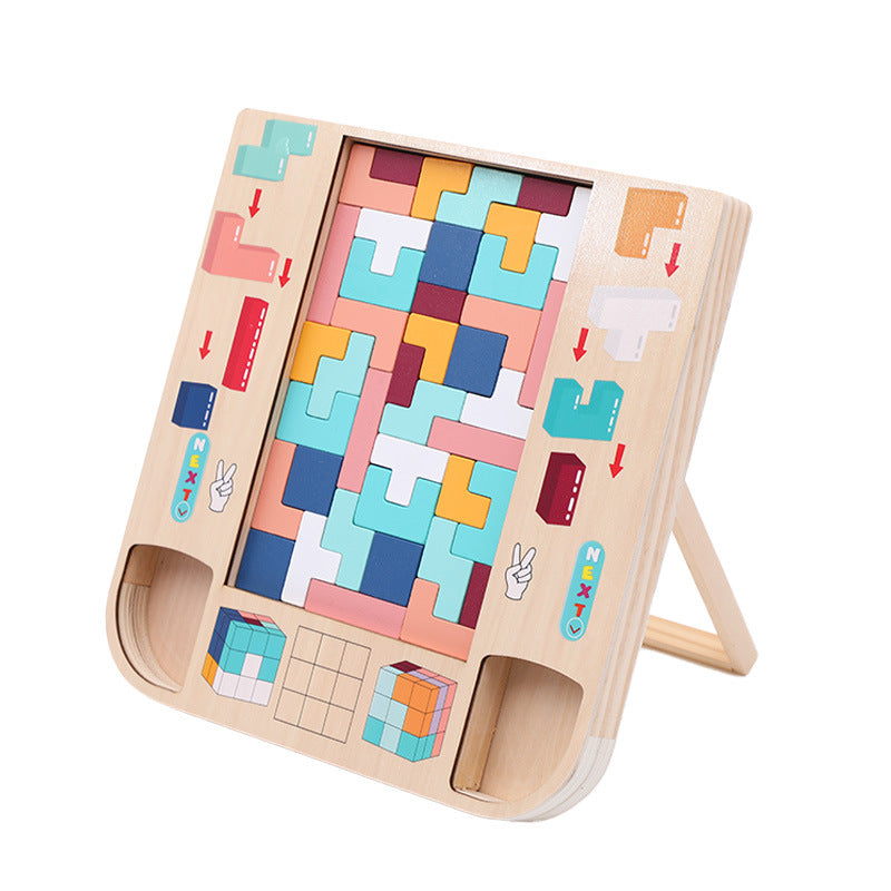 Magic Cube 2 In 1 Puzzle Board