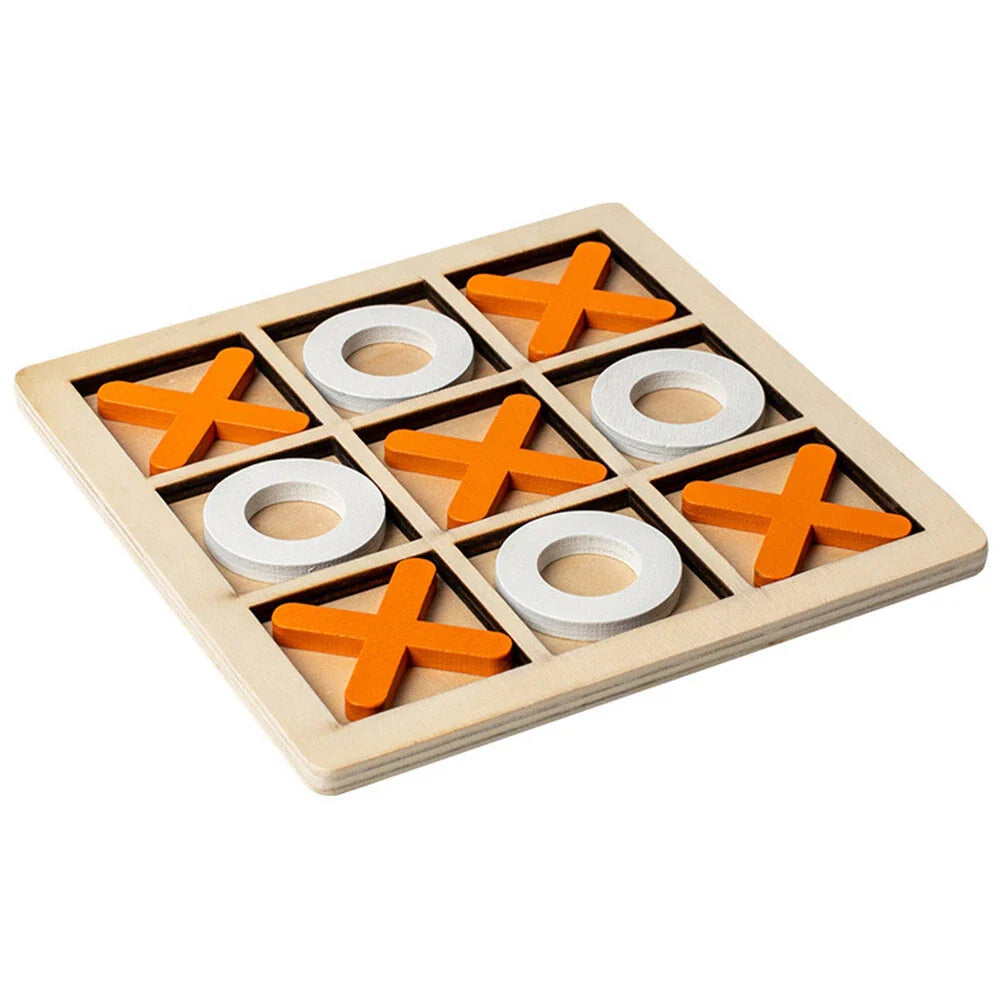 Wooden XOX Game Board