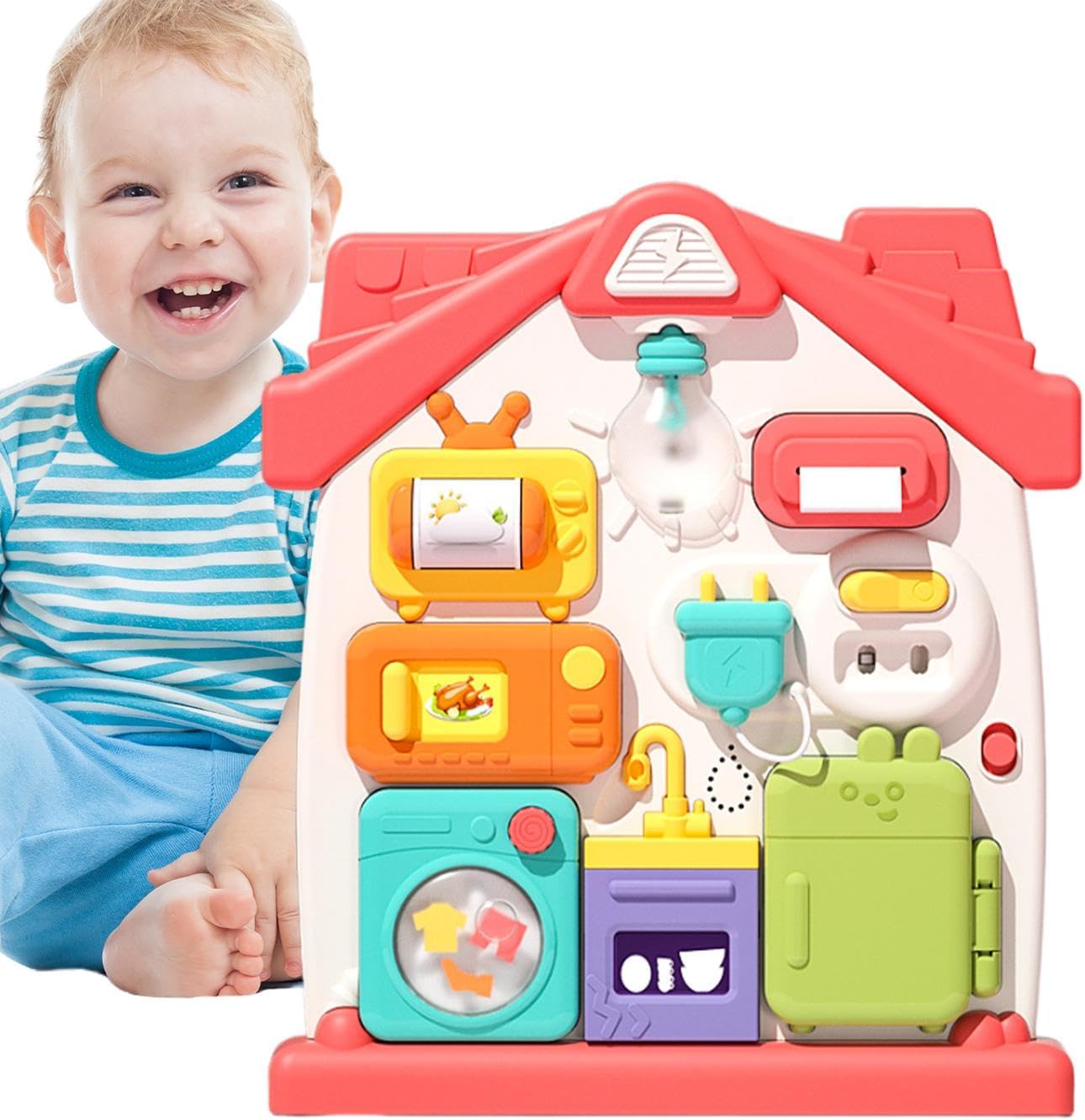 Multifunctional Early House Busy Learning Board - 516