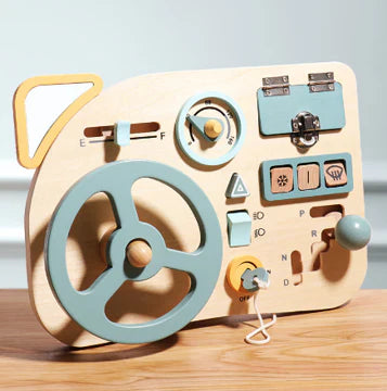 Montessori Busy Board Steering Wheel