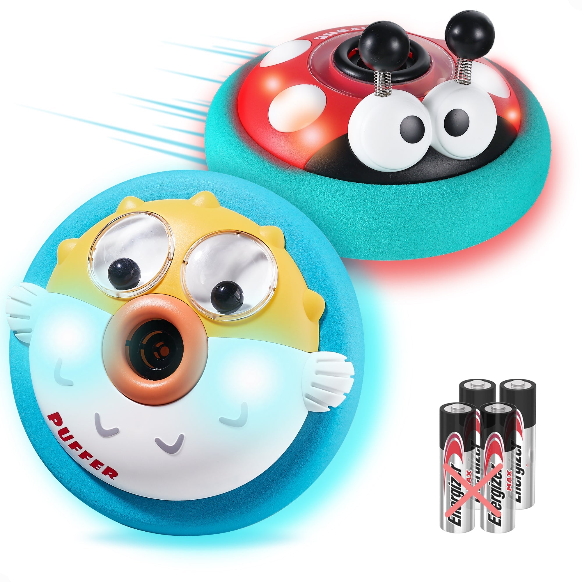 2PCS Hovers Soccer Ball Toys Boy Age 4-6, Rechargeable Air Floating Soccer Game