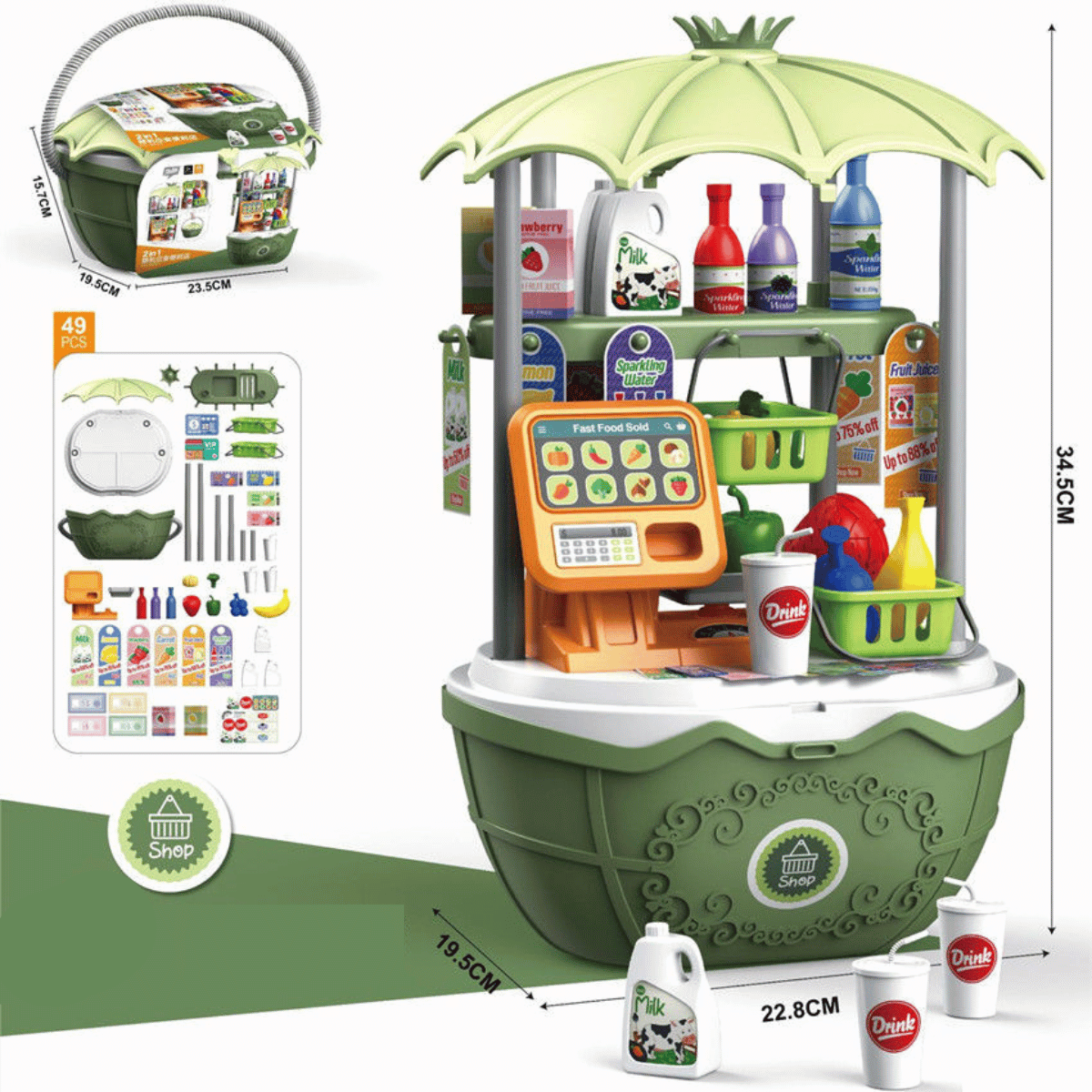 Candy Cart™ - Zoete pret op wielen - IJswagen
