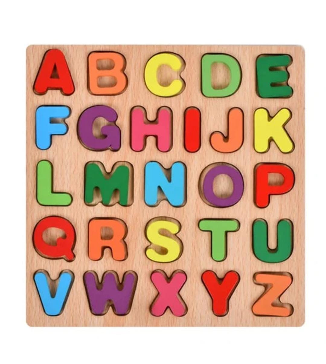 Uppercase Wooden ABC Learning Board - 888